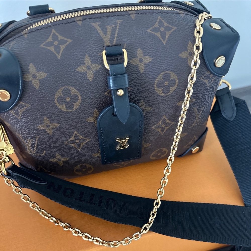 Monogram authentic Louis Vuitton bag purchase just a few months ago at rodeo dr.